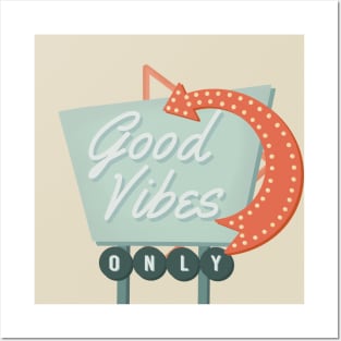 Good Vibes Only Posters and Art